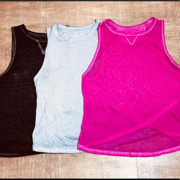 Champion Tops - Champion Authentic Athletic Tank, Set of 3.